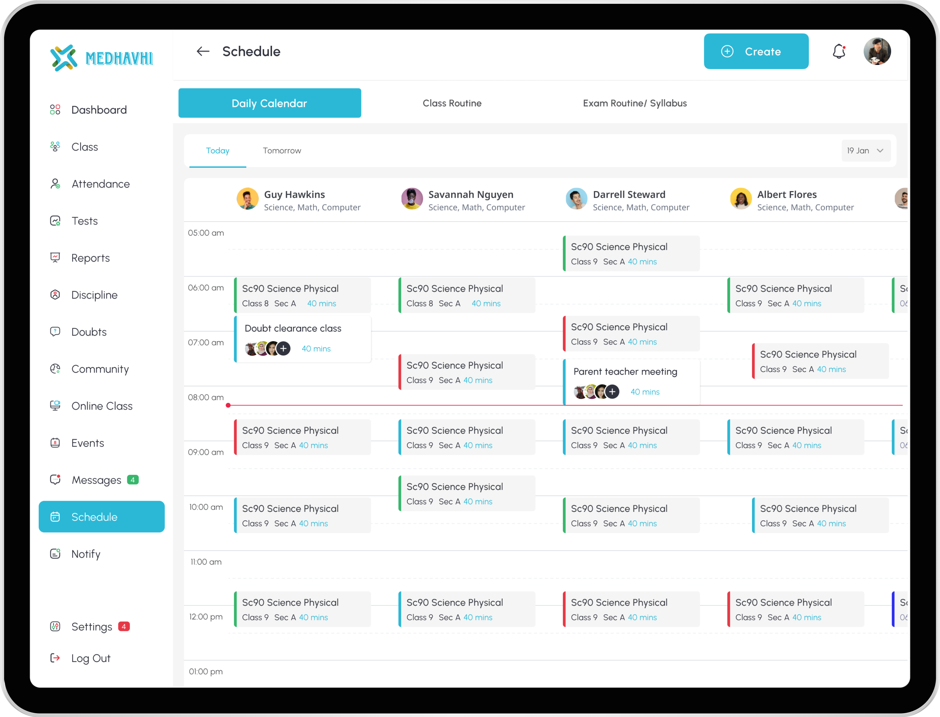 Algorithm-assisted routine management